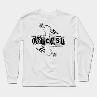 Outcasts Unite black logo Long Sleeve T-Shirt